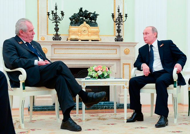 Президент Чехии: Крым уже нельзя вернуть Украине