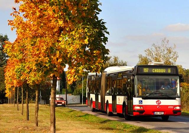 Автобусы в Праге вышли на новые маршруты